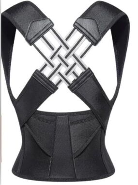Posture Corrector Adjustable Upper Back Support Brace – New